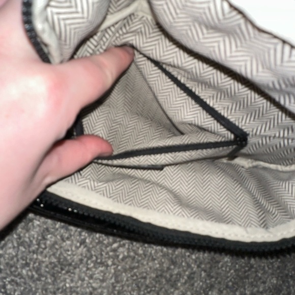 Black Shiny Puffer Belt Bag - Picture 5 of 5